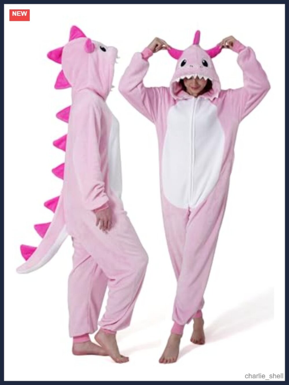 Adult Plush Animal Onesie Cosplay Pajama One-Piece